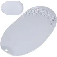 Cadro Snijplank met Afdruiprek - Duurzaam Plastic Keukenaccessoire