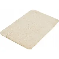 Bisk Badkamermat Microvezel 45x70 Beige Rechthoekig