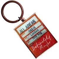 Rock Off Oasis - Definitely Maybe AAA Setlist Sleutelhanger - Multicolours