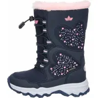Lico Snowboots 'Fanie' navy / rosa