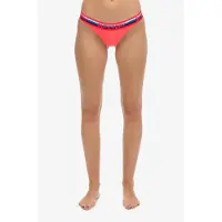 Superdry Bikinibroek blauw / marine / lichtgrijs / framboos