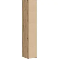 vidaXL Highboard Artisan Eiken 30 x 42,5 x 185 cm