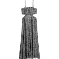 Superdry Sheered Back Lange Jurk Zonder Mouwen
