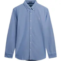 Superdry Overhemd blauw gemêleerd