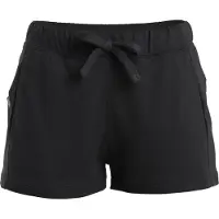 Icebreaker - Women's Merino Crush II Shorts - Short L, zwart