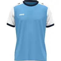 Jako Dynamic Shirt Korte Mouw Kinderen - Hemelsblauw / Wit / Marine | Maat: 164