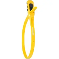 Hiplok Z Lok Combo, verstelbare band, geel, kunststof, combinatie van 3 cijfers, 430 mm