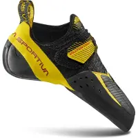La Sportiva - Klimschoenen - Solution Comp Black/Yellow voor Heren - Maat 45 - Zwart