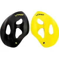 Finis Iso Swimming Paddles Geel,Zwart S