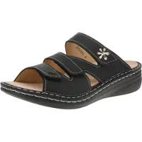 Finn Comfort 02640 Slippers | Maat 38 Dames Zwart