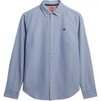 Superdry Blouse hemelsblauw / rosa