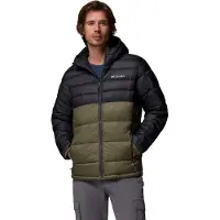 Columbia Jas Men Buck Butte II Insulated Hooded Jacket Stone Green/Shark-S