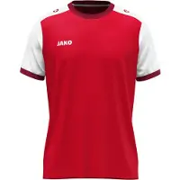 Jako Dynamic Shirt Korte Mouw Heren - Rood / Wit / Donkerrood | Maat: S