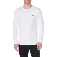 Levi's Shirt 'LS Housemark Tee' wit