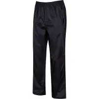 Regatta Regenbroek Pack It Overtrousers Black-M