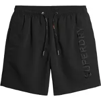Superdry Zwemshorts zwart