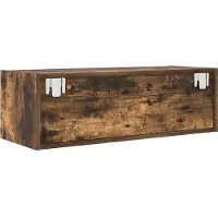 vidaXL Tv-meubelen 2 st 80x31x25,5cm bewerkt hout gerookt eikenkleurig