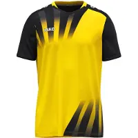 Jako Vintage Shirt Korte Mouw Heren - Geel / Zwart | Maat: XXL