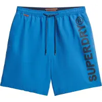 Superdry Zwemshorts navy / royal blue/koningsblauw