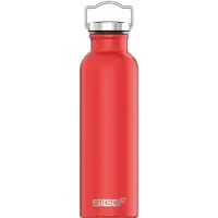 SIGG - Cooper aluminium waterfles - origineel rood - met schroefdop - lekvrij - lichtgewicht - BPA-vrij - 17 Oz