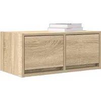 vidaXL TV-meubel 60x31x25,5 cm bewerkt hout sonoma eikenkleurig