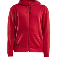 Craft Hoodie Men Community FZ Bright Red-XS
