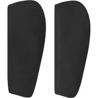 vidaXL Hoofdbord met randen 93x23x78/88 cm fluweel zwart