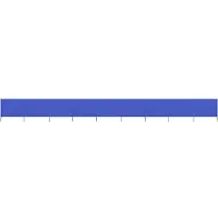 vidaXL Windscherm 9-panelen 1200x160 cm stof azuurblauw