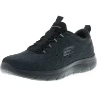 SKECHERS Summits heren sneakers zwart maat 45