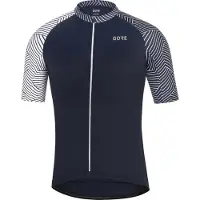 GORE WEAR C5 Short Sleeve Jersey Dark Blue/White || Maat: S