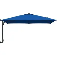 vidaXL Tuinparasol 248,5 x 247,5 x 160 cm Polyester en Staal