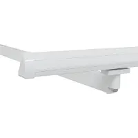 vidaXL Zonnescherm Frame Wit 400 × 300 cm Aluminium
