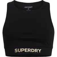 Superdry Sportswear Behatopje met Logo Zwart Grootte: 38