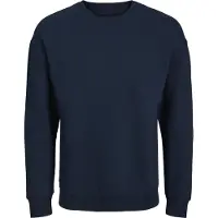 Jack & Jones Plus Size Effen Sweatshirt EU5XL US3XL Blauw