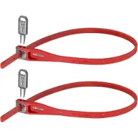Hiplok Z LOK RED TWIN PACK