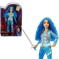 Mattel Disney pop Chloe Assepoester dochter Descendants 4 blauw.