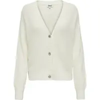 ONLY Gebreid vest 'ONLELLA' offwhite