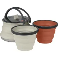 Sea to Summit - X Set 11 Sand/Sand/Rust voor Unisex van Aluminium - Beige