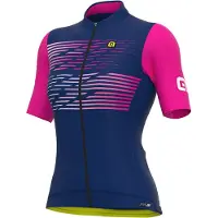 ALÉ Logo Fuchsia Women's Short Sleeve Jersey