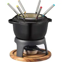 Dorre Foni Fondue - Fondue Gietijzer Black - 5-9185
