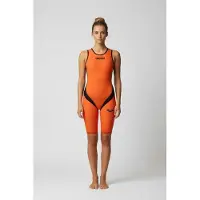 Arena W Zipped Trisuit Carbon Pro Fluo-orange/black Maat: S | Badpakken Outlet | Dames | Oranje
