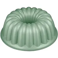 Primecook Smeralda Tulbandvorm 25 cm - PFAS vrije bundtvorm - antiaanbak bakvorm uit gietaluminium - Ecoshield coating