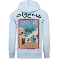 Top Star Oversized hoodie met capuchon algerie print
