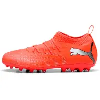 Puma Sportschoen 'Future 9 Match' neonrood / zwart / zilver