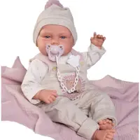 Antonio Juan babypop Babydoo met kleding deken en speen 50 cm