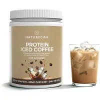 Naturecan Eiwit Koffie - Caramel Macchiato - 1 kg - Met Wei-eiwitconcentraat en Oploskoffie