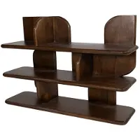 MySons Wandrek Oregano mangohout bruin walnoot - Japandi - 90x25x60 cm