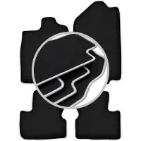 Fortuna CARLUX-SILVER automatten voor: Opel Calibra coupé (1989-1997)
