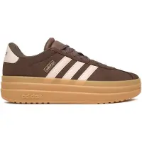 Adidas Sneakers 'Vl Court Bold' lichtbeige / chocoladebruin