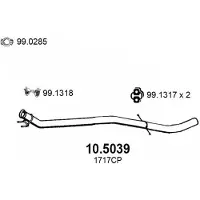 ASSO 10.5039 Voorpijp